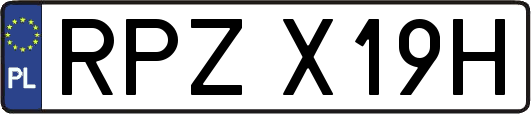 RPZX19H