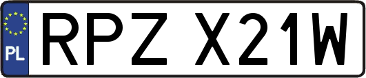 RPZX21W