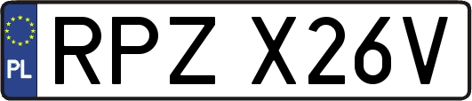 RPZX26V