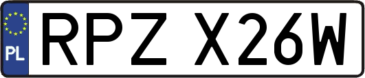 RPZX26W
