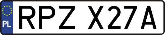 RPZX27A