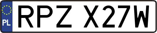 RPZX27W