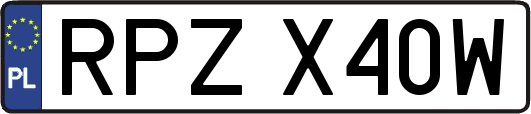 RPZX40W