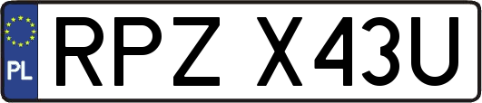 RPZX43U