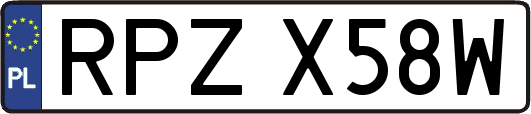 RPZX58W