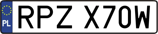 RPZX70W