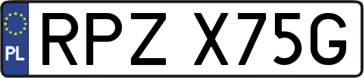RPZX75G