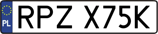 RPZX75K
