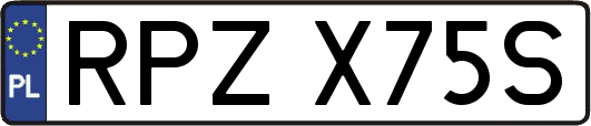 RPZX75S