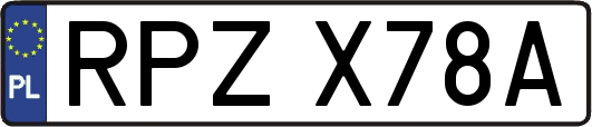 RPZX78A