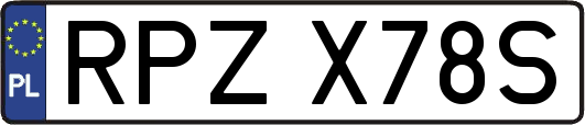 RPZX78S
