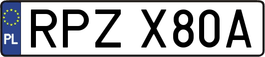 RPZX80A