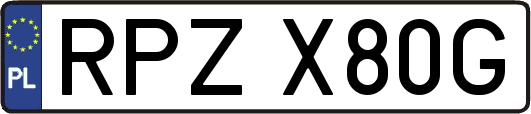 RPZX80G