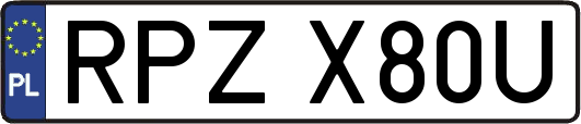 RPZX80U