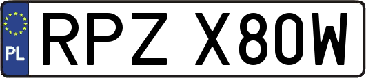 RPZX80W