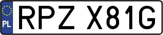 RPZX81G