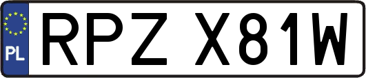 RPZX81W