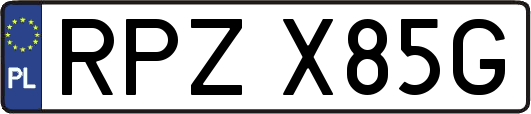 RPZX85G