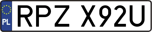 RPZX92U