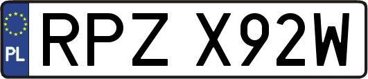 RPZX92W