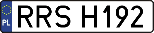RRSH192