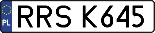 RRSK645