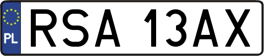 RSA13AX