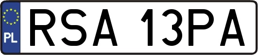 RSA13PA