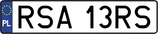 RSA13RS
