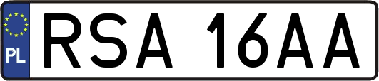 RSA16AA