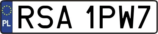 RSA1PW7