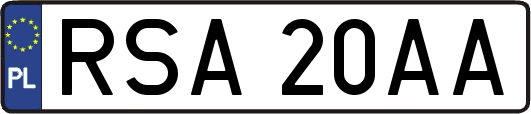 RSA20AA