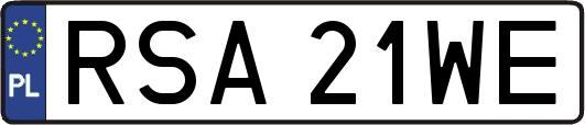 RSA21WE