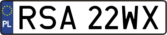 RSA22WX