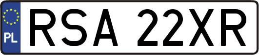 RSA22XR