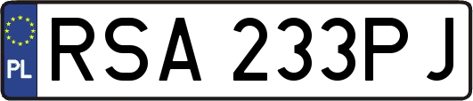 RSA233PJ