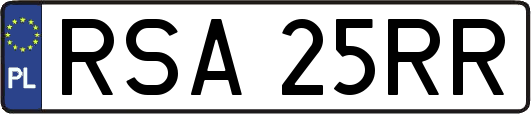 RSA25RR