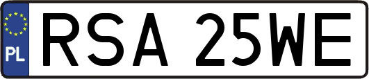 RSA25WE
