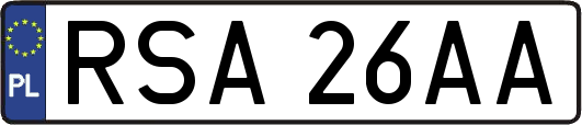 RSA26AA