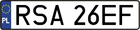 RSA26EF