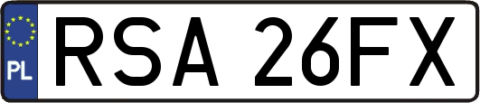 RSA26FX