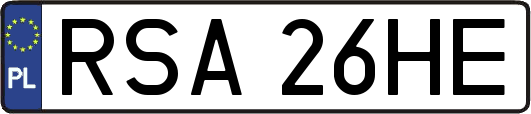 RSA26HE