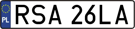RSA26LA
