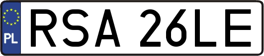 RSA26LE