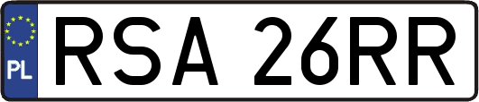 RSA26RR