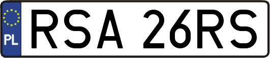 RSA26RS