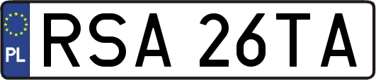 RSA26TA
