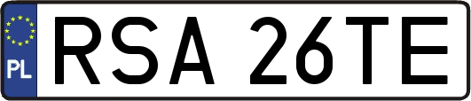 RSA26TE