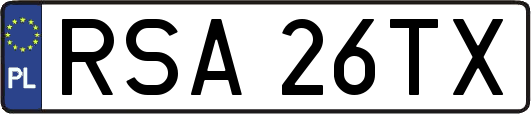 RSA26TX