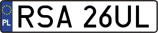 RSA26UL